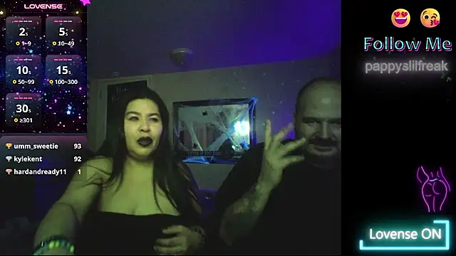 Show modela pappyslilfreak na web-kameri