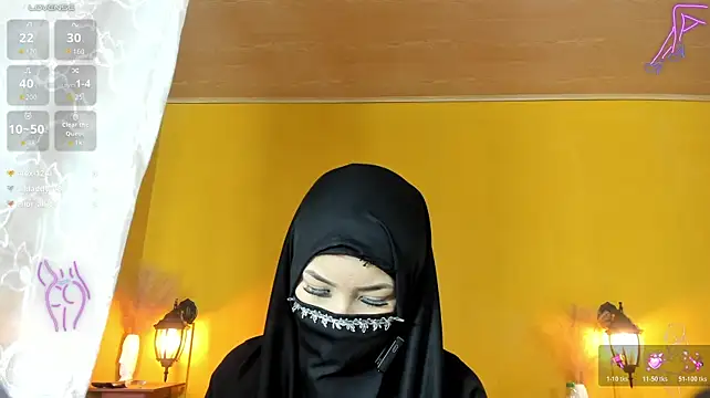 Jannah_Salehn Webbikameraesitys
