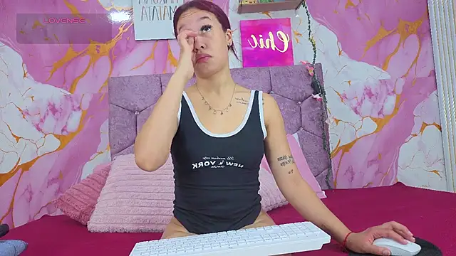 Show de Antoninakolins na webcam