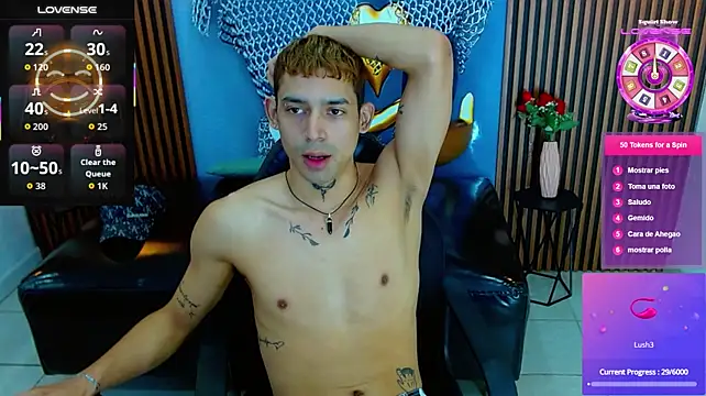 Show de DarkHuntter na webcam