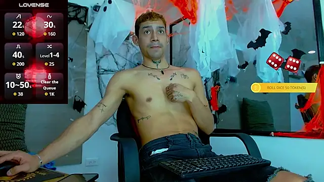 DarkHuntter Show in webcam
