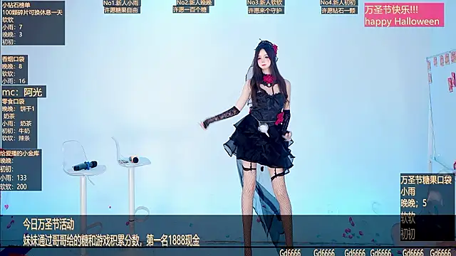 Gd6666のウェブカメラショー