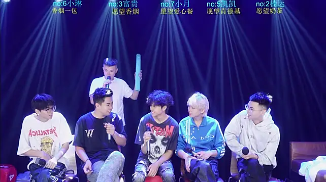junlangshaonian 网络视讯表演