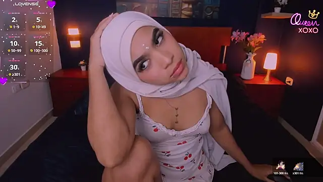 Show webcam de AminaFlamee