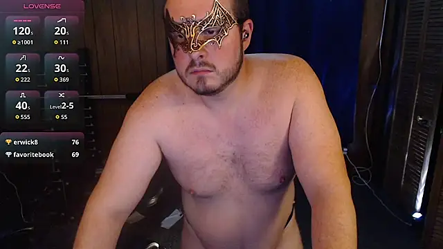 Show de DomLacey na webcam