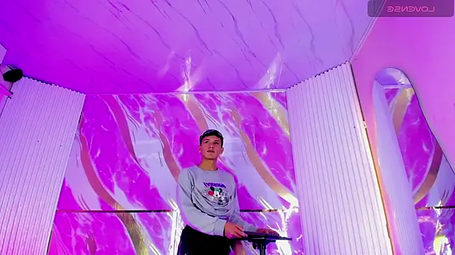Show de Liam-londonso na webcam