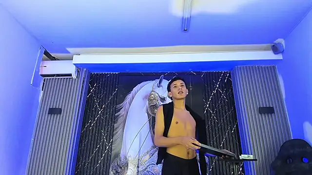 Show de Liam-londonso na webcam