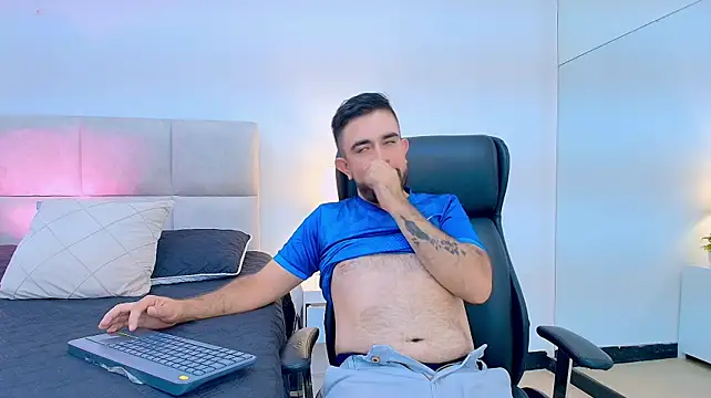 Show de NicoSaint_ na webcam