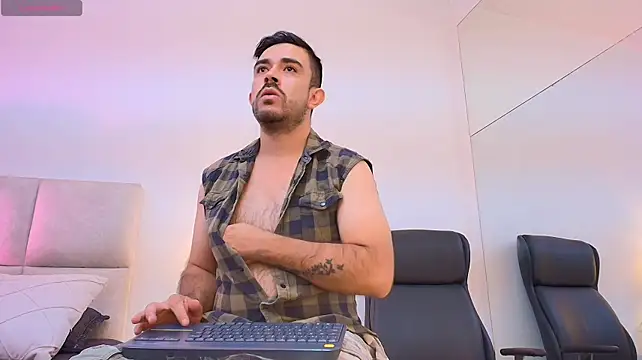 NicoSaint_ Шоу с уебкамера