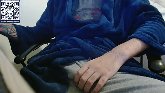Show de NuDragon na webcam