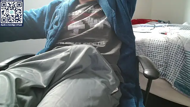 Show de NuDragon na webcam