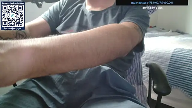 Show de NuDragon na webcam