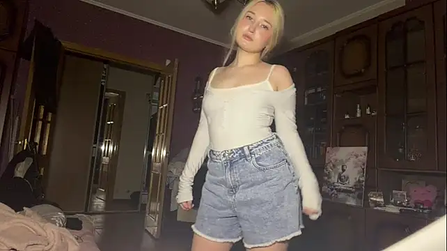 Show de KinyKim na webcam