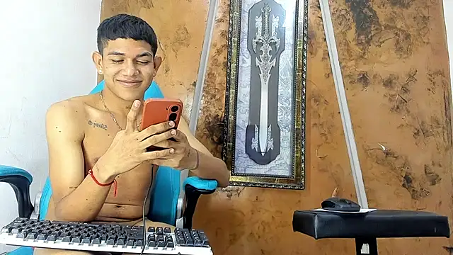 Show de KALVIN_C na webcam