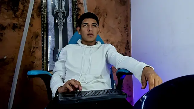 Show de KALVIN_C na webcam