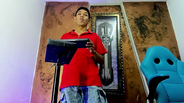 Show de KALVIN_C na webcam