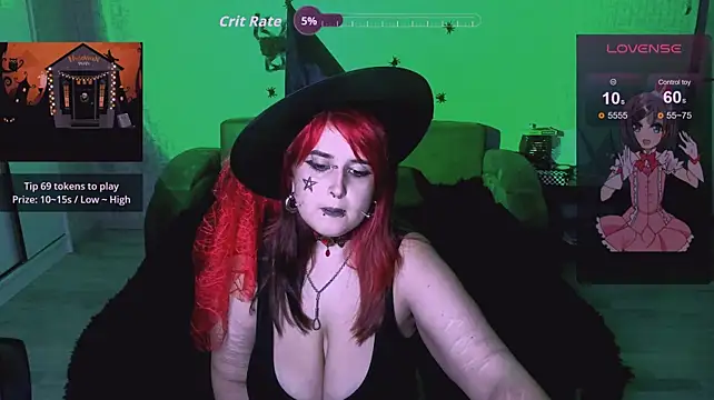 Show de elisdacherry na webcam