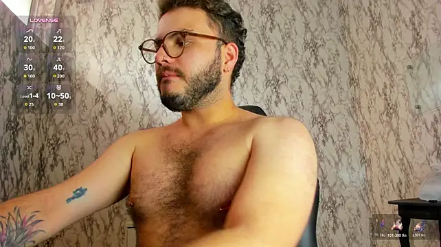 Show modela Hairy_cub_Salvatore na web-kameri