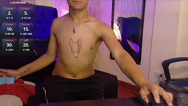 Webkamerová show Salem__blue