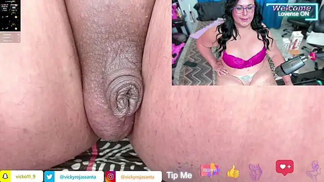 Show de Tyffanny-Evans na webcam