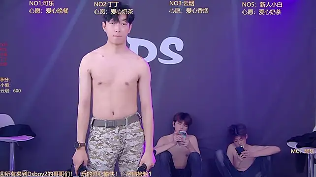 Show de Ds-boy2 na webcam