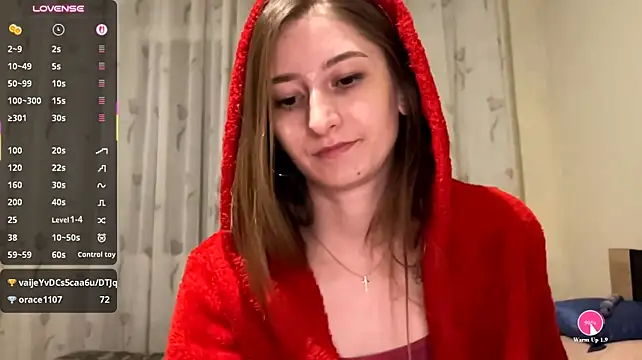 Show modela KiraLuxe1 na web-kameri