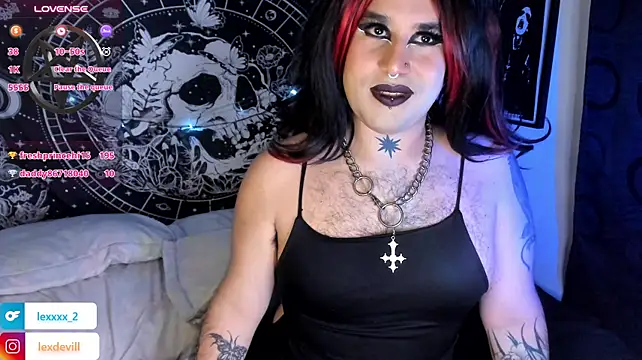 Show de Lexxxxx__ na webcam