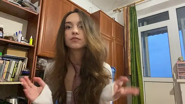 Show modela CharmainFandrich na web-kameri