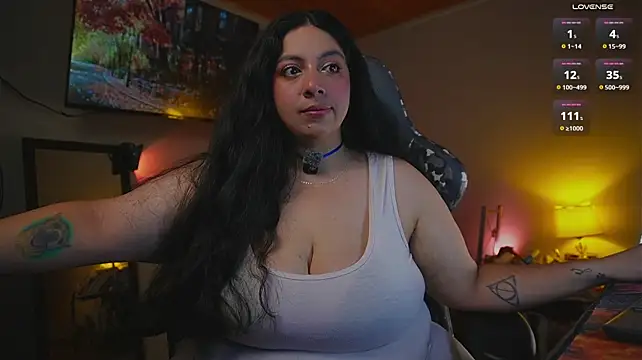 coraline_latin Adlı Modelin Web Kamerası Şovu