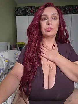 Show de GoldCurves na webcam