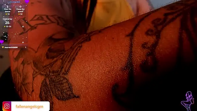 Chat +18 de Fallengangel ao vivo