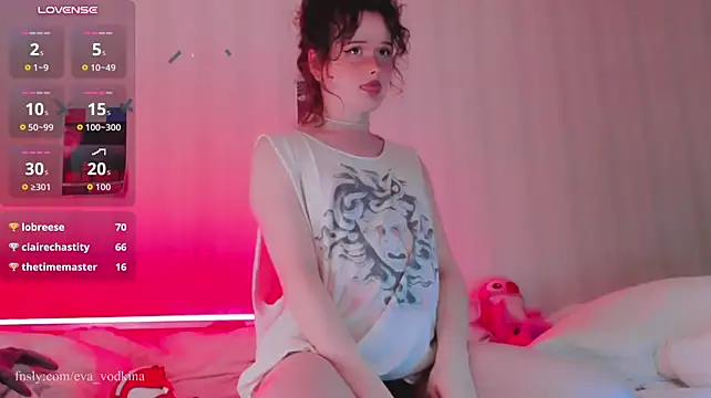 הופעת וובקאם של eva_vodkina