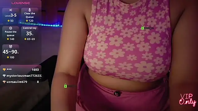 Show de DopamineEater na webcam