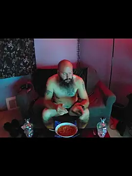 Show de Girthy-Man-Hammer na webcam