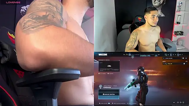 Dimitri_Colleman: διαδικτυακό σόου στην κάμερα