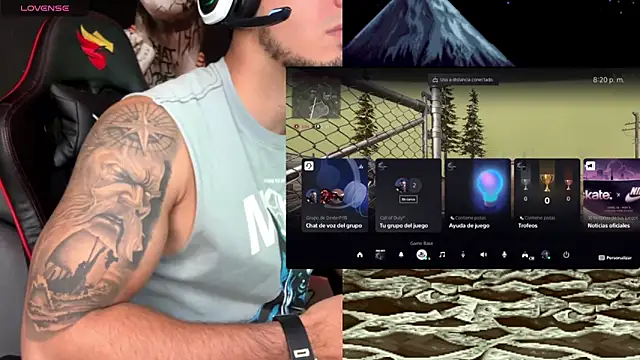 Dimitri_Colleman Adlı Modelin Web Kamerası Şovu