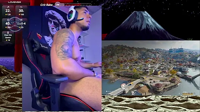 Dimitri_Colleman Pertunjukan Webcam