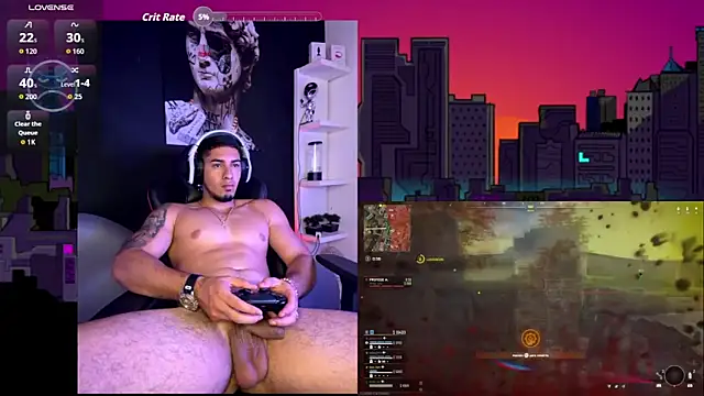 Show de Dimitri_Colleman na webcam