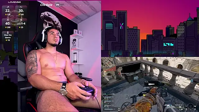Dimitri_Colleman Adlı Modelin Web Kamerası Şovu