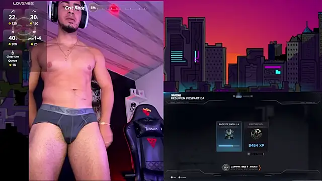 Dimitri_Colleman Шоу с уебкамера