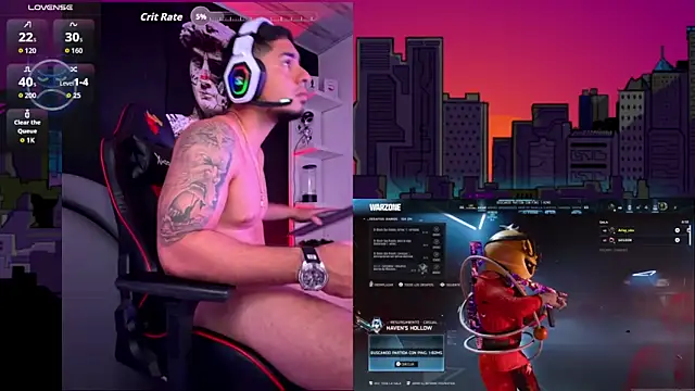 Dimitri_Colleman Pertunjukan Webcam