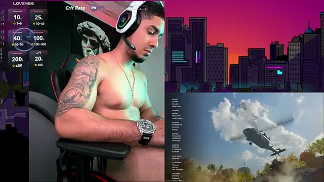 Dimitri_Colleman Pertunjukan Webcam