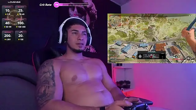 Dimitri_Colleman Pertunjukan Webcam