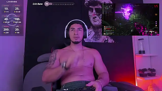 Dimitri_Colleman Pertunjukan Webcam