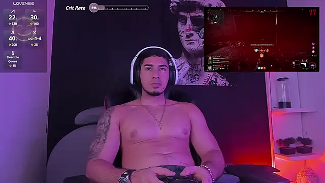Dimitri_Colleman Pertunjukan Webcam