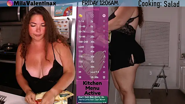 MilaValentina's Live XXX Chat