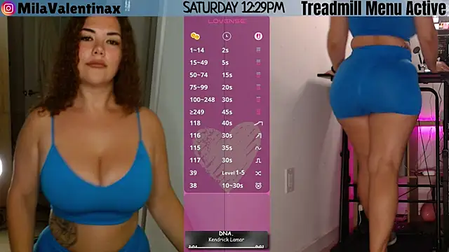 MilaValentina's Webcam Show