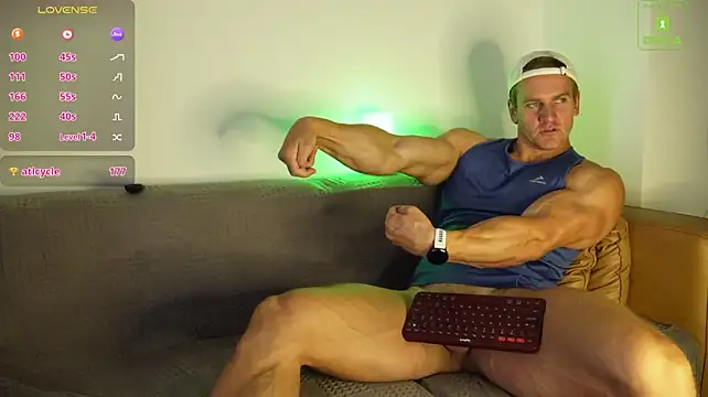 SteeveMuscle 웹캠 쇼