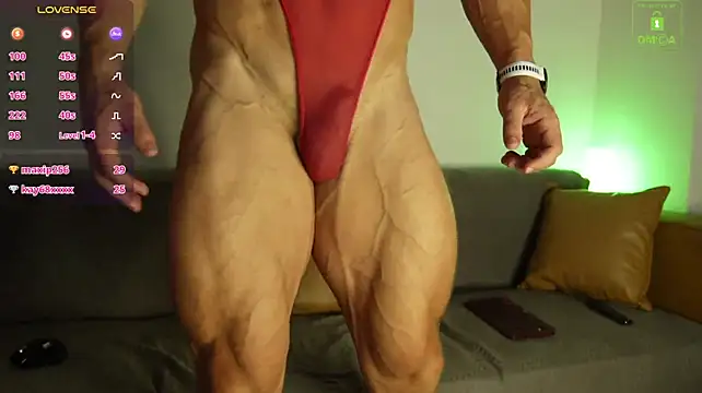 SteeveMuscle Adlı Modelin Web Kamerası Şovu