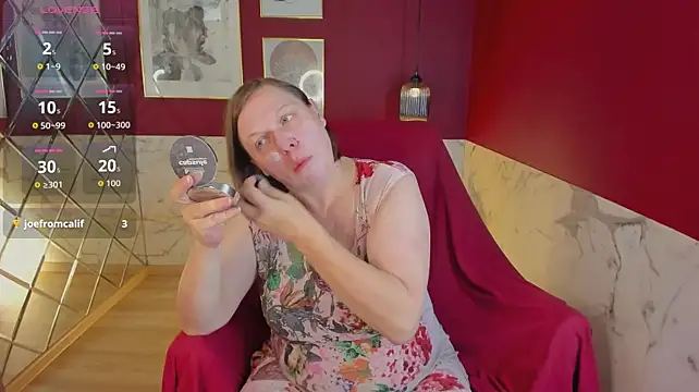 Chat +18 de KellyPerfection ao vivo